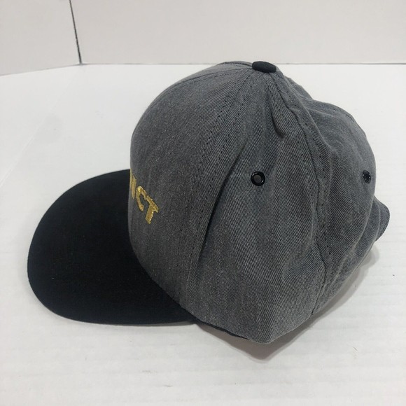 Vintage Distinct Snapback Hat, Made in USA, Adjustable, Grey, Americap - Picture 2 of 10